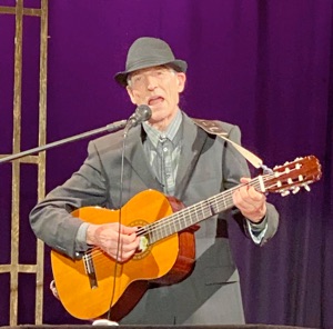 The Spirit of Leonard Cohen show Jonathan Anstock as Leonard